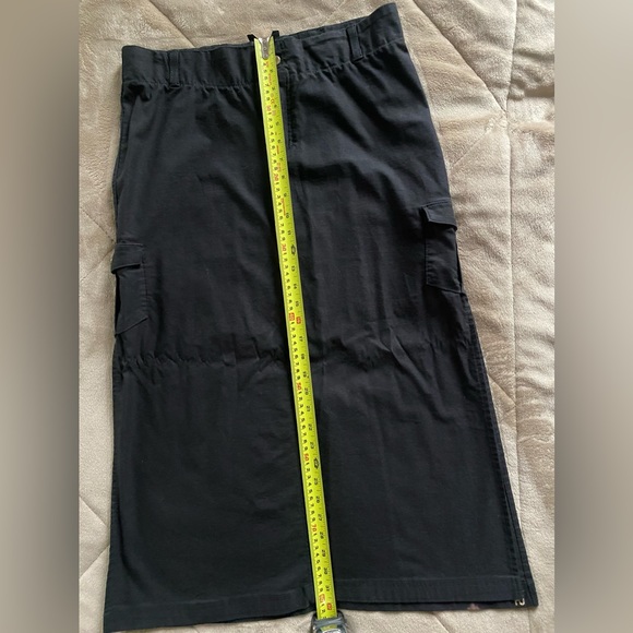 Black Size 9 - Stretch Hurley Maxi Skirt - Picture 2 of 7